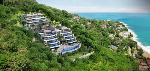 Astonishing 4-bedroom apartments, with sea view, on Surin Beach beach