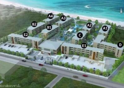 Luxury Beachfront Condo in Cha-am at Lumpini Park Beach