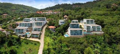 Luxury 1-bedroom apartments, with sea view in Kata Ocean View project, on Kata beach