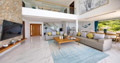 5 bedrooms sea-view villa for sale Chaweng Noi