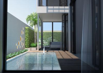 Luxury 2-bedroom villa, with pool view in Panora Surin project, on Surin Beach beach