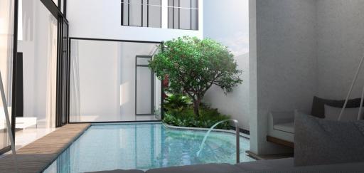 Luxury 2-bedroom villa, with pool view in Panora Surin project, on Surin Beach beach