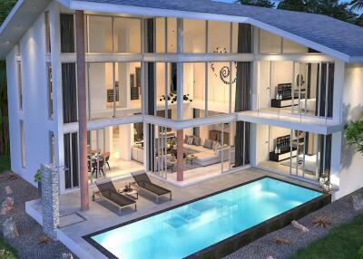 Luxurious, spacious 3-bedroom villa, on Bangtao/Laguna beach