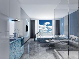 Luxury studio apartments, with pool view, on Rawai beach