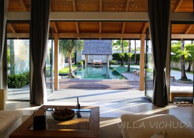 Exclusive premium, large 7-bedroom villa, with sea view in La Colline project, on Layan Beach beach