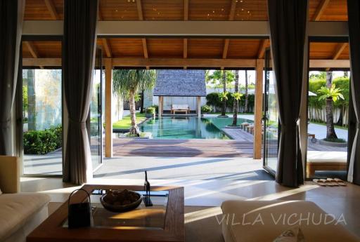 Exclusive premium, large 7-bedroom villa, with sea view in La Colline project, on Layan Beach beach