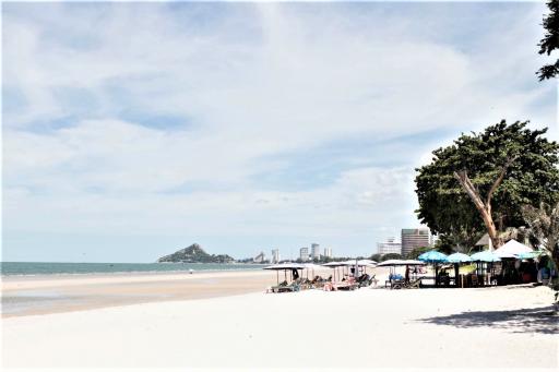 Beachfront Condo in Hua Hin Downtown at Baan San Dao