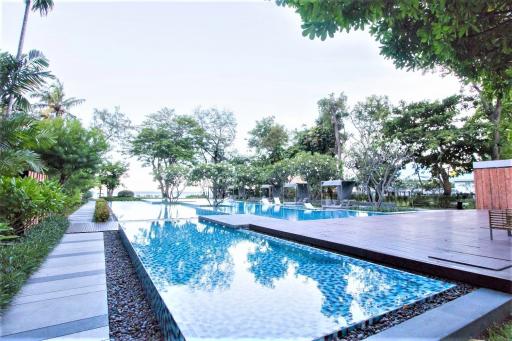 Beachfront Condo in Hua Hin Downtown at Baan San Dao