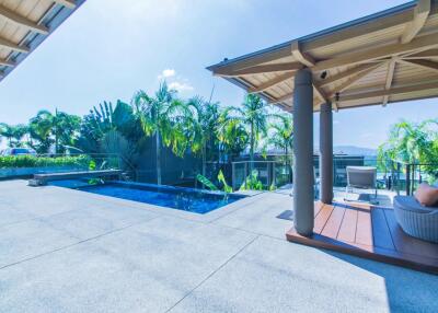 Fashionable premium, large 7-bedroom villa, with sea view in La Colline project, on Layan Beach beach