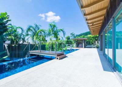 Fashionable premium, large 7-bedroom villa, with sea view in La Colline project, on Layan Beach beach