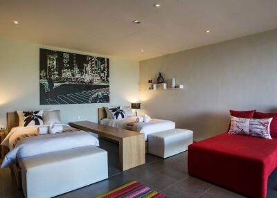 Comfortable premium, large 7-bedroom villa, with sea view in La Colline project, on Layan Beach beach