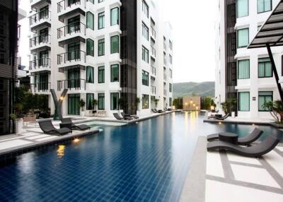 Chic 1-bedroom apartments, with mountain view in Regent Kamala project, on Kamala Beach beach