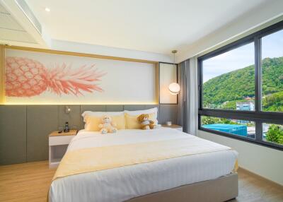 Exclusive 1-bedroom apartments, with garden view in VIP Kata 2 project, on Kata beach