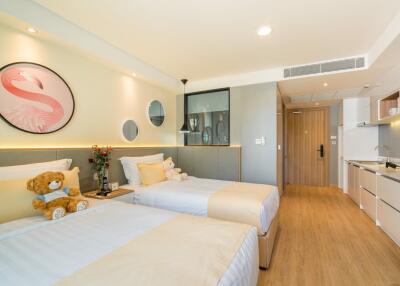 Chic studio apartments, with pool view in VIP Kata 2 project, on Kata beach