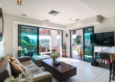 Fashionable 2-bedroom apartments, with mountain view in Surin Sabai 2 project, on Surin Beach beach