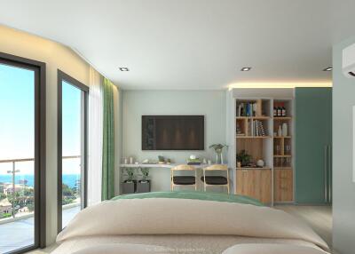 Incredible studio apartments, with garden view, on Surin Beach beach