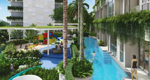 Astonishing studio apartments, with pool view, on Layan Beach beach