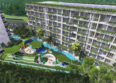 Astonishing studio apartments, with pool view, on Layan Beach beach