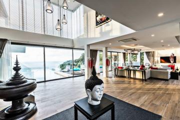 Luxurious premium, large 6-bedroom villa, with sea view in Cape Amarin project, on Kamala Beach beach