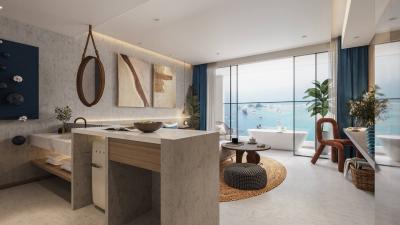 Luxury studio apartments, with pool view and near the sea, on Bangtao/Laguna beach