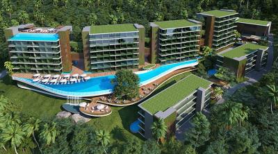 Stunning 1-bedroom apartments, with pool view, on Layan Beach beach