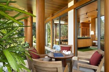 Incredible 2-bedroom villa, with lake view, on Natai Beach beach