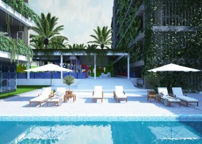 Exclusive 2-bedroom apartments, with pool view, on Layan Beach beach
