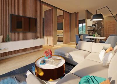 Cozy studio apartments, with pool view, on Karon beach