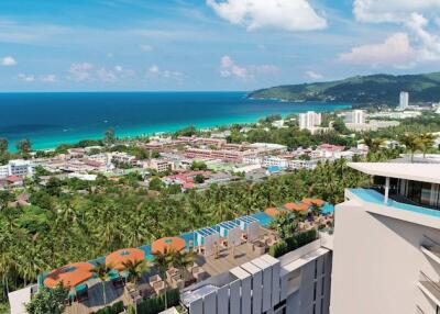 Cozy studio apartments, with pool view, on Karon beach