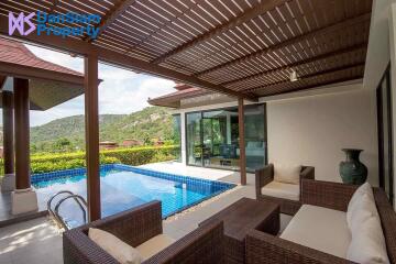 Well-designed Balinese Villa at Hua Hin Panorama Resort