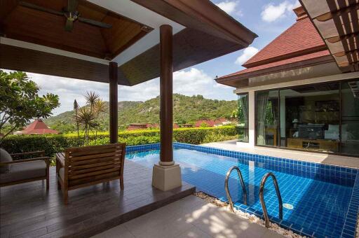 Well-designed Balinese Villa at Hua Hin Panorama Resort