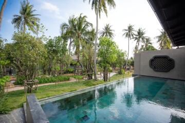 Chic premium 2-bedroom villa, with pool view and near the sea in Baba Beach Club project, on Natai Beach beach