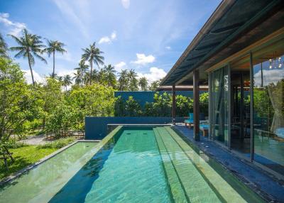 Chic premium 2-bedroom villa, with pool view and near the sea in Baba Beach Club project, on Natai Beach beach