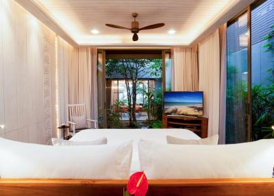 Fashionable premium, large 5-bedroom villa, with pool view and near the sea in Baba Beach Club project, on Natai Beach beach