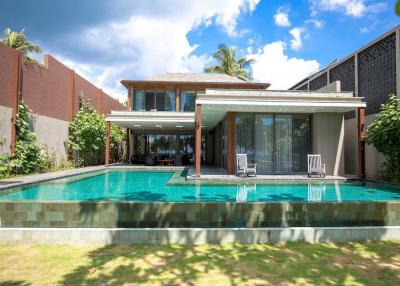 Fashionable premium, large 5-bedroom villa, with pool view and near the sea in Baba Beach Club project, on Natai Beach beach