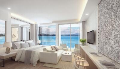 Chic 1-bedroom apartments, with sea view and near the sea, on Nai Yang beach