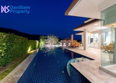 Luxury 3-Bed Pool Villa in Hua Hin at Red Mountain