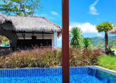 Incredible premium, large 5-bedroom villa, with pool view, on Kamala Beach beach