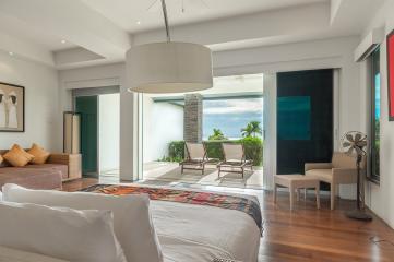 Cozy 5-bedroom villa, with sea view in The Villas Overlooking Layan project, on Bangtao/Laguna beach