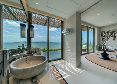 Astonishing 1-bedroom apartments, with sea view in Sheraton Grand Bay project, on Ao Po Pier beach