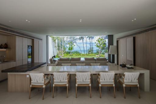 Gorgeous, large 3-bedroom villa, with sea view and near the sea in Veyla Natai project, on Natai Beach beach