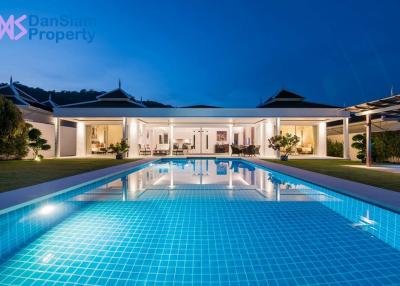 Exceptional 3-Bedroom Pool Villa in Hua Hin at Falcon Hill