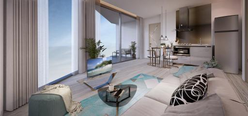 Luxurious 3-bedroom apartments, with sea view, on Nai Harn beach