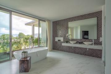 Exclusive premium, large 3-bedroom villa, with mountain view in The Pavilions Phuket project, on Bangtao/Laguna beach  ( + Video review)