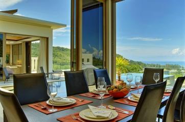 Astonishing premium, large 4-bedroom villa, with sea view, on Naithon beach