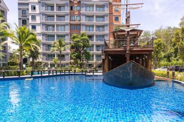 Amazing 2-bedroom apartments, with pool view in The Title Residencies Naiyang project, on Nai Yang beach