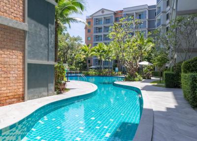 Amazing 2-bedroom apartments, with pool view in The Title Residencies Naiyang project, on Nai Yang beach