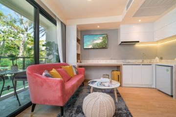 Fashionable 1-bedroom apartments, with garden view in VIP Kata 2 project, on Kata beach