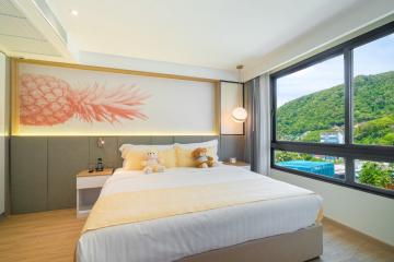 Fashionable 1-bedroom apartments, with garden view in VIP Kata 2 project, on Kata beach