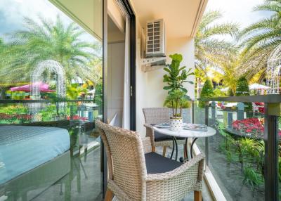 Comfortable 1-bedroom apartments, with garden view in VIP Kata 2 project, on Kata beach